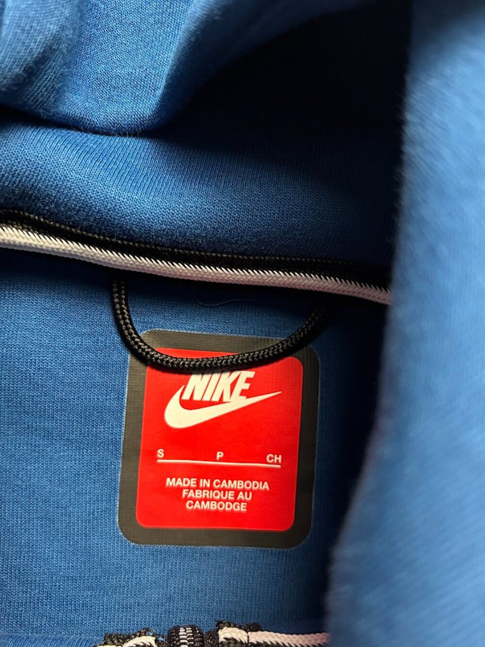 Nike Mens Tech Fleece Zip Up NWT Hoodie Blue Sz S HV0949-476 Sweatshirt New - Picture 5 of 10
